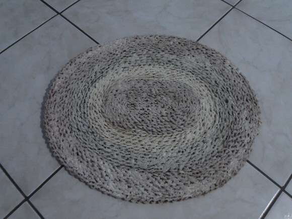 Capacho de Sisal com Antiderrapante