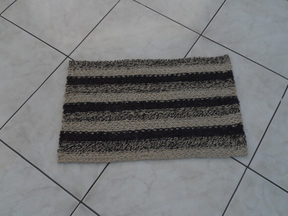 Capacho de Sisal com Antiderrapante