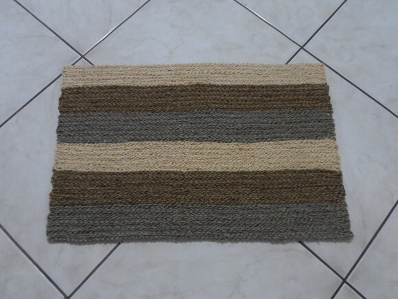 Capacho de Sisal com Antiderrapante