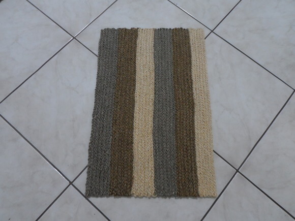 Capacho de Sisal com Antiderrapante