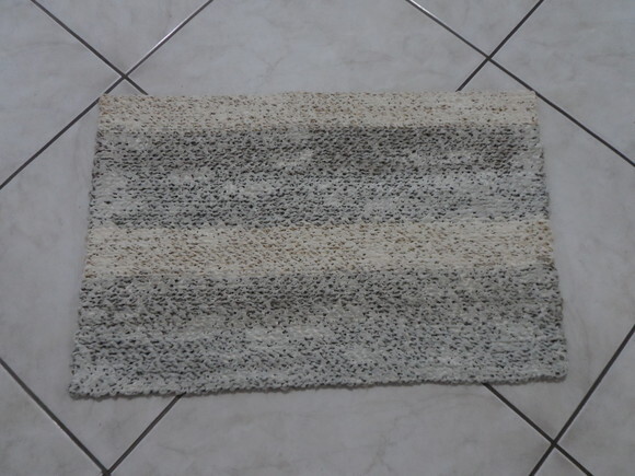 Capacho de Sisal com Antiderrapante