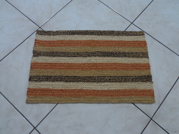 Capacho de Sisal com Antiderrapante