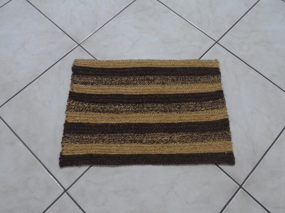 Capacho de Sisal com Antiderrapante