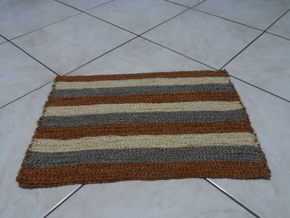 Capacho de Sisal com Antiderrapante