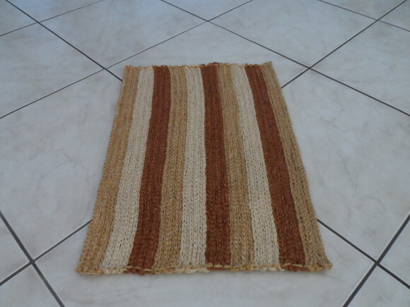 Capacho de Sisal com Antiderrapante