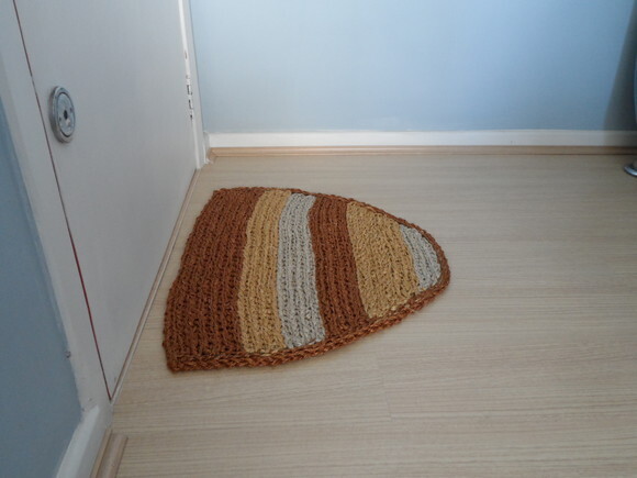 Capacho de Sisal com Antiderrapante