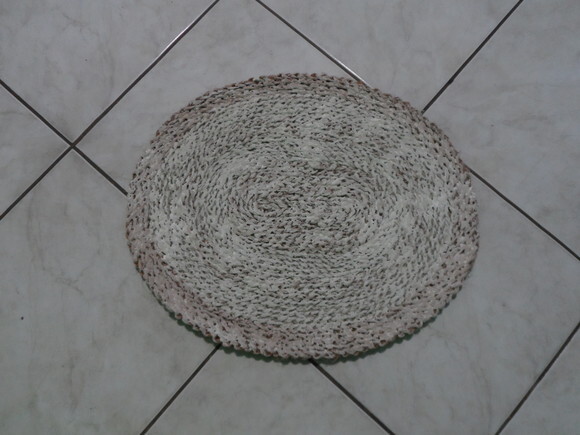 Capacho de Sisal com Antiderrapante