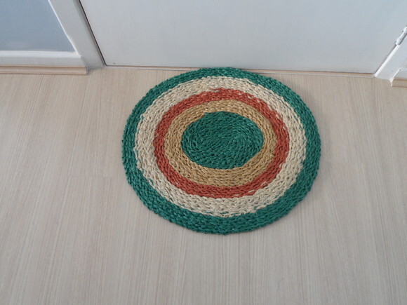 Capacho de Sisal com Antiderrapante