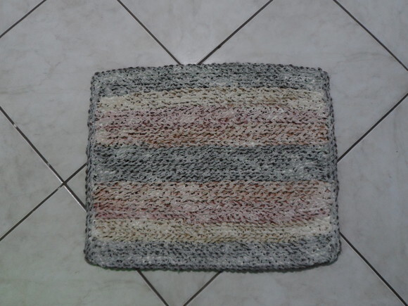 Capacho de Sisal com Antiderrapante