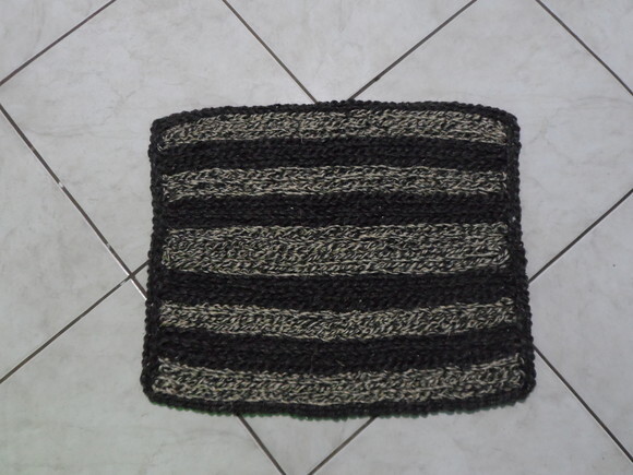 Capacho de Sisal com Antiderrapante