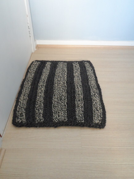 Capacho de Sisal com Antiderrapante