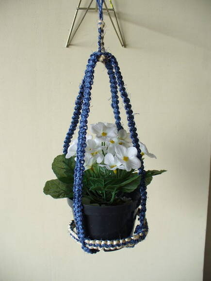Suporte de Sisal para Vaso