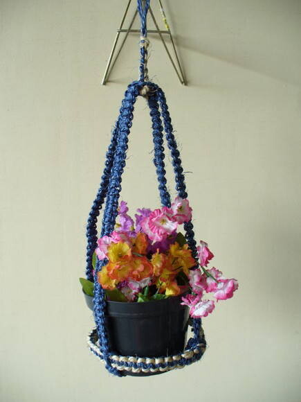 Suporte de Sisal para Vaso