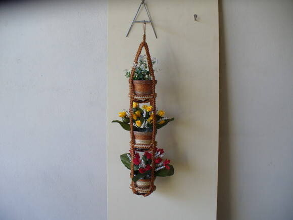 Suporte de Sisal para Vasos