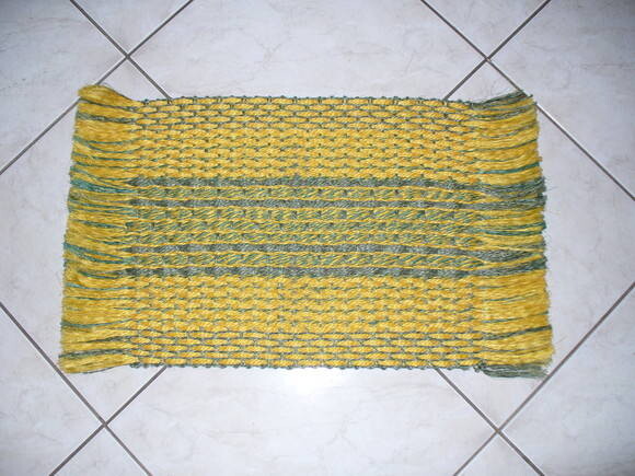 Tapete de Sisal com Antiderrapante