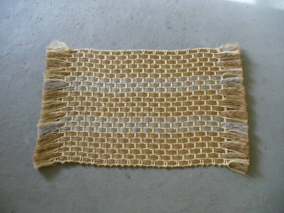 Tapete de Sisal com Antiderrapante