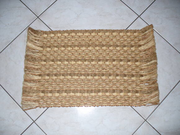Tapete de Sisal com Antiderrapante