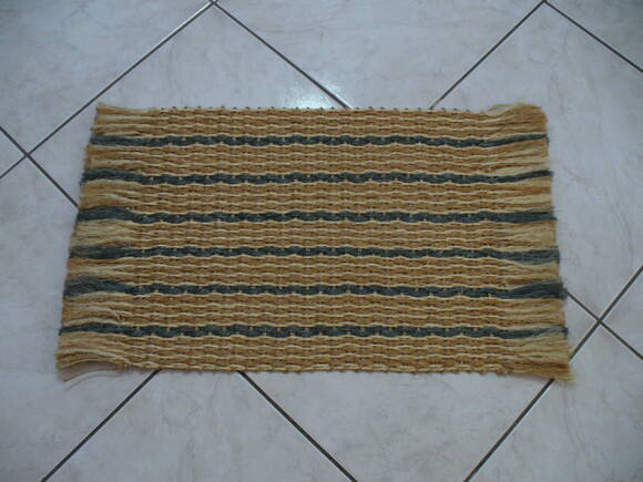 Tapete de Sisal com Antiderrapante