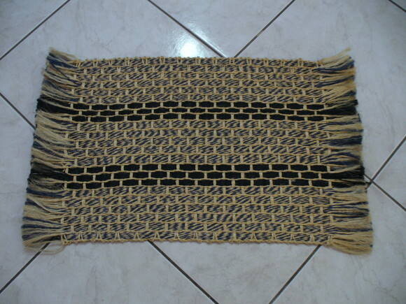 Tapete de Sisal com Antiderrapante