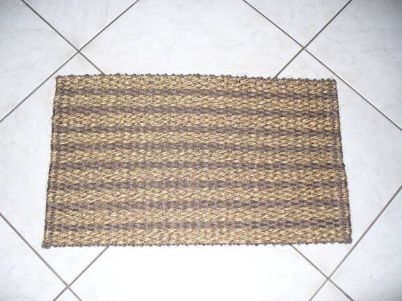 Tapete de Sisal com Antiderrapante