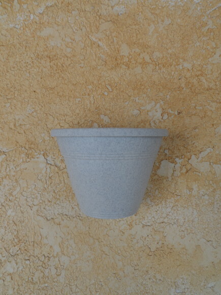 Vaso Parede Decorado com Sisal