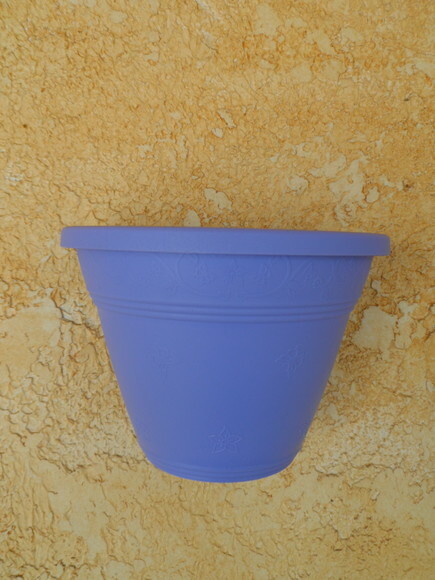 Vaso Parede Decorado com Sisal