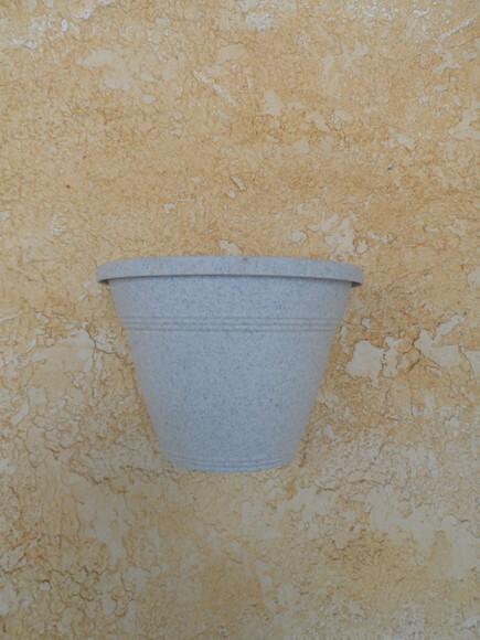 Vaso Parede Decorado com Sisal