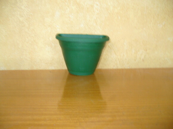 Vaso Parede Decorado com Sisal