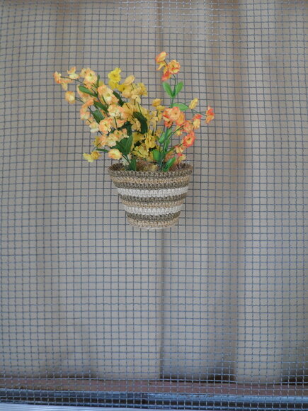 Arranjo Floral em Vaso de Parede