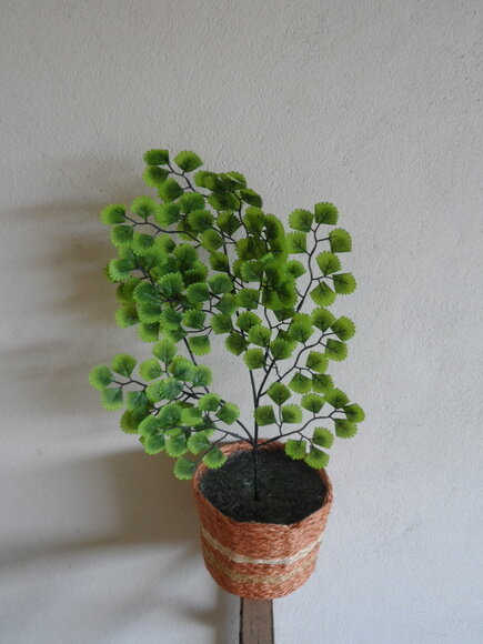 Arranjo Floral em Vaso de Sisal