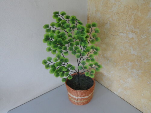 Arranjo Floral em Vaso de Sisal