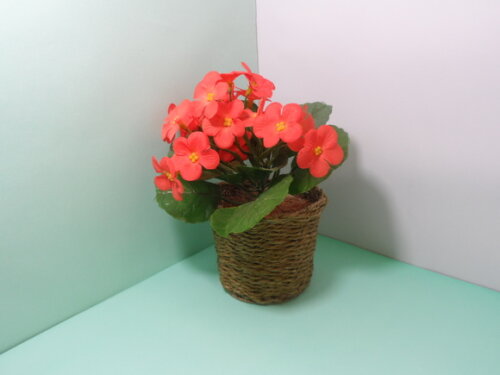 Arranjo Floral em Vaso de Sisal