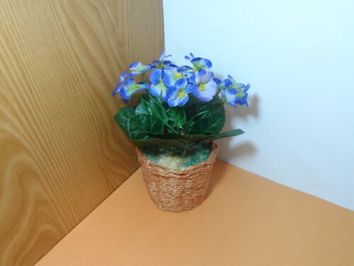 Arranjo Floral em Vaso de Sisal