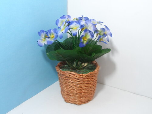 Arranjo Floral em Vaso de Sisal
