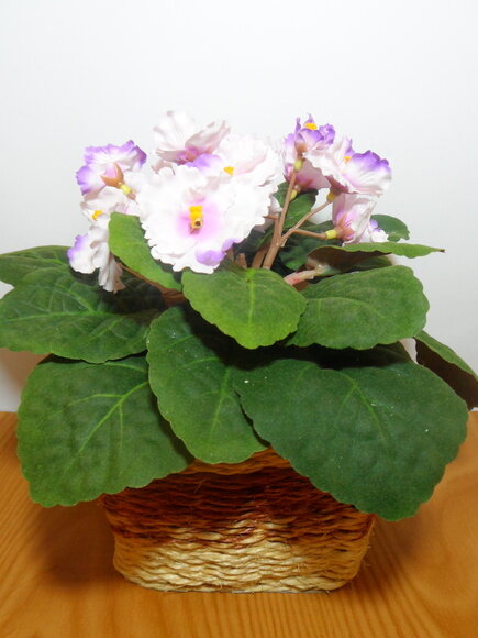 Arranjo Floral em Vaso de Sisal