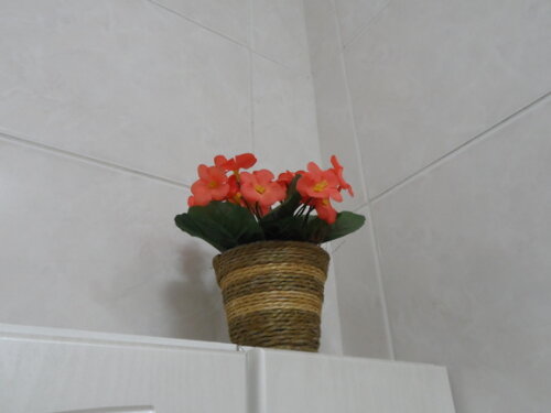 Arranjo Floral em Vaso de Sisal