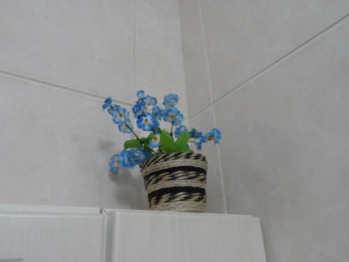 Arranjo Floral em Vaso de Sisal