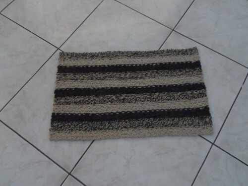 Capacho de Sisal com Antiderrapante
