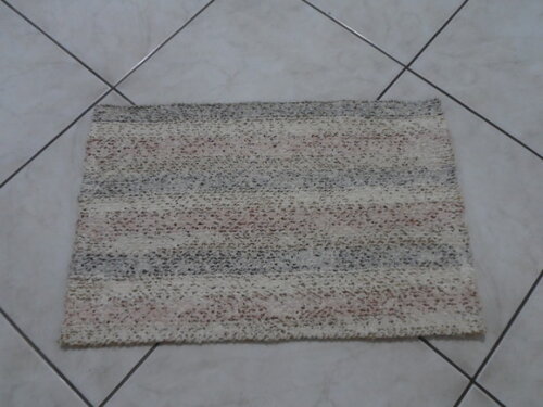 Capacho de Sisal com Antiderrapante
