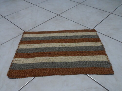 Capacho de Sisal com Antiderrapante