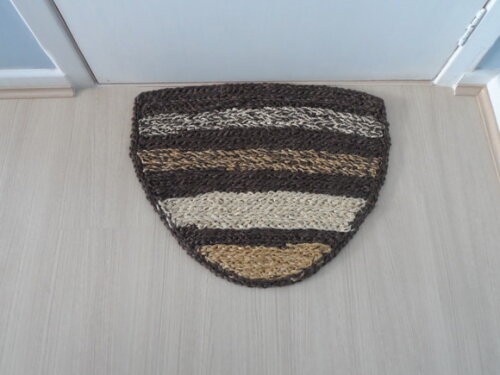 Capacho de Sisal com Antiderrapante
