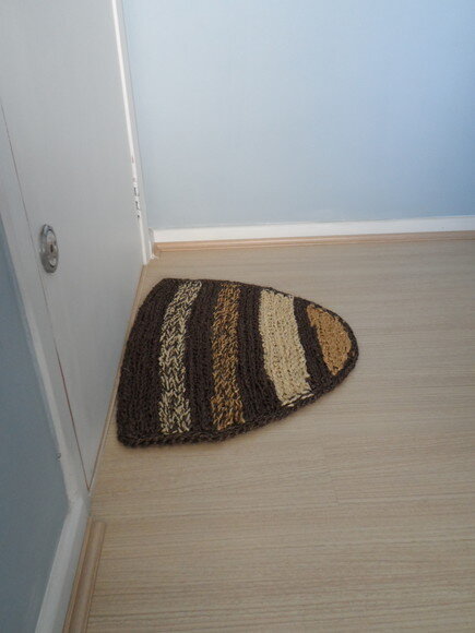 Capacho de Sisal com Antiderrapante