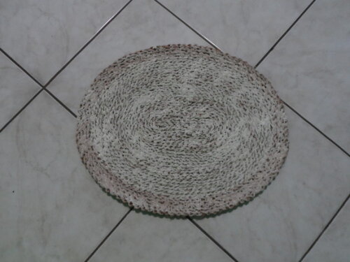 Capacho de Sisal com Antiderrapante