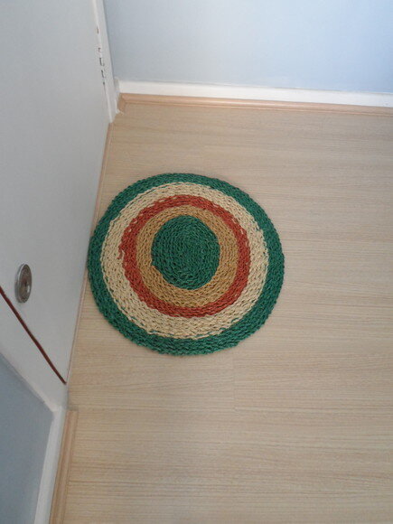 Capacho de Sisal com Antiderrapante