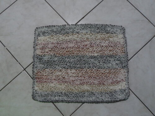 Capacho de Sisal com Antiderrapante