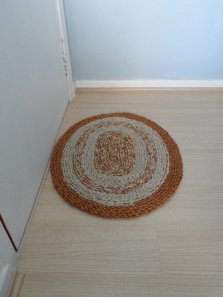 Capacho de Sisal com Antiderrapante
