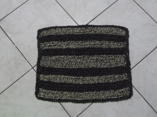 Capacho de Sisal com Antiderrapante