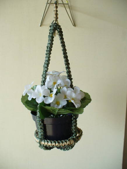 Suporte de Sisal para Vaso