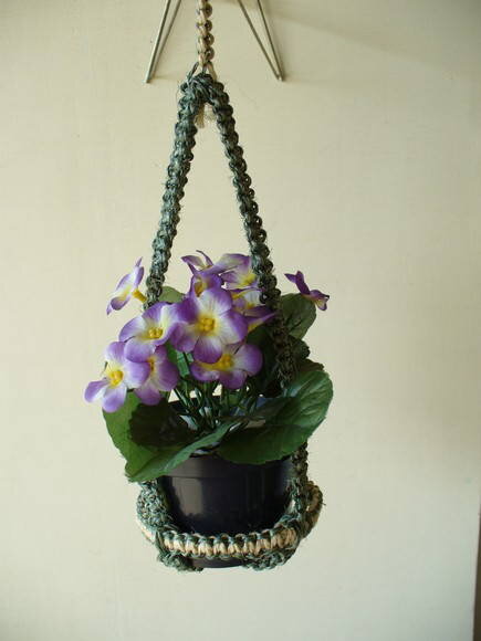 Suporte de Sisal para Vaso