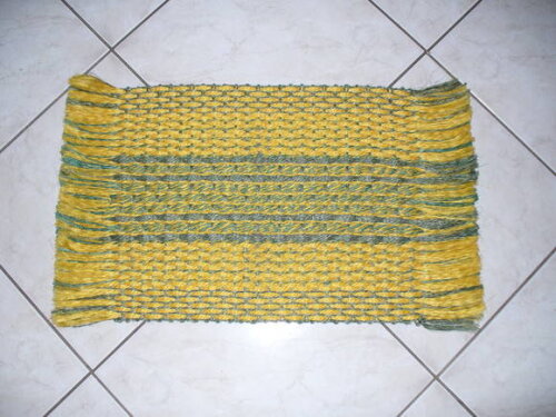 Tapete de Sisal com Antiderrapante